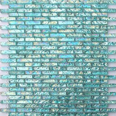 swimming pool turquoise crystal glass mosaic tile