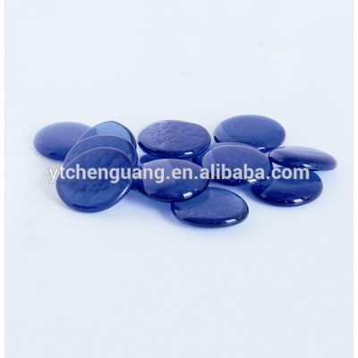 decorative flat bottom glass marbles