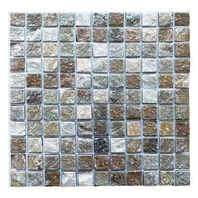 easy install frame back granite pave stone mosaic for garden